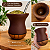 Cuia de Madeira Premium Marrom Chocolate Fosca - Imagem 4