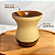 Cuia Bago Premium Amarelo Manteiga Fosca Madeira - Imagem 3