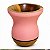 Cuia Bago Premium Rosa Fosca Madeira para Chimarrão - Imagem 5