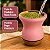 Cuia Bago Premium Rosa Fosca Madeira para Chimarrão - Imagem 4