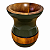 Cuia Bago Premium Verde Militar Madeira Chimarrão - Imagem 5