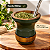 Cuia Bago Premium Verde Militar Madeira Chimarrão - Imagem 4