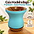 Cuia Bago Premium Azul Piscina Fosca para Chimarrão - Imagem 2