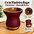 Cuia Bago Premium Marsala Fosca Madeira para Chimarrão - Imagem 2