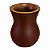 Cuia Getulhinho Marrom Chocolate Fosca para Chimarrão - Imagem 5