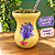Cuia Bago Amarelo Manteiga Lavanda Pintada à Mão - Imagem 3