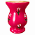 Cuia Pônei Pink com Flores Brancas Pintada à Mão - Imagem 5