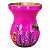 Cuia Bago Pink Jardim e Beija Flor Pintada à Mão - Imagem 5