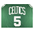 Jersey NBA Celtics Kevin Garnett #5 2007-08 Mitchell & Ness - Imagem 4