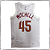 Jersey NBA Cleveland Cavaliers CAVS Donovan Mitchell Jr. #45 Swingman - Branca - Imagem 8