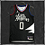 Jersey NBA Los Angeles Lakers Russell Westbrook #0 Swingman - Preta - Imagem 1
