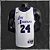 Jersey NBA Los Angeles Lakers Kobe Bryant #24 Swingman - Branca - Imagem 1