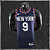Jersey NBA New York Knicks R.J. Barrett #9 Swingman - Azul - Imagem 1