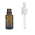 Frasco de Vidro Âmbar Com Conta Gotas 20ml (20 Unidades) - Imagem 1