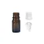 Frasco de Vidro Âmbar Com Batoque Gotejador 5ml (20 Unidades) - Imagem 1