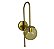 Arandela Canne Light  Dourada - Imagem 3