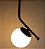 Luminária Pendente Stick Light Preto - Imagem 5