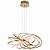 Pendente Moderno Dourado Led 3500k - Imagem 1