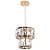 Luminária Pendente Redondo Dourado   15cm - Imagem 1