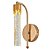 Arandela Tubular Dourada Led  3000k 5w - Imagem 1