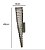 Arandela Creta Cromado 45x8cm 7w 3000k Bivolt - Imagem 3