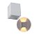 Arandela G 2 focos 10x10x12cm 1xG9 - Imagem 3