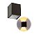 Arandela G 2 focos 10x10x12cm 1xG9 - Imagem 2
