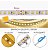 Fita de Led 3528 240 Leds IP20 Rolo 5 Metros Branco Quente - Imagem 1