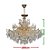 Lustre Pendente Φ60×55CM Metal Dourado e Cristal Transparente - Imagem 2
