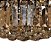 Plafon De Sobrepor Redondo Ø25X20CM Metal Cromado e Cristal Amb - Imagem 4