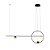 Lustre Pendente Ritz 36W 3000K - Imagem 1