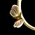 Pendente Papilio Borboletas Ouro Fosco Led 36W - Imagem 4