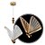 Pendente de Borboleta Dourado 6W 3000K - Imagem 4