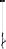 Pendente Moderno Led 12X40 10W 3000K Preto - Imagem 1
