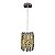 Pendente Cristal 15X25 Dourado - Imagem 1