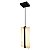 Pendente Suez 8,4W  3000K 145X40X300MM Preto - Imagem 1