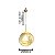 PENDENTE STONE METAL + VIDRO DOURADO - Imagem 2