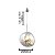 Pendente Stone Metal + Vidro Cromado - Imagem 2