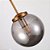 Pendente Preto e Bronze com Globo Fume 1XE27 - Imagem 2