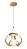 Lustre Pendente Ondas Led 3 em 1  35W - Imagem 1