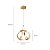Lustre Pendente Ondas Led 3 em 1  35W - Imagem 2