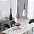 Lustre Moderno Pendente Triplo 3XE27 Tom Sobre Tom - Imagem 3