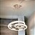 Lustre Aros Dourado 40W 4000K 500X1200MM - Imagem 2