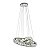 Pendente Lustre Cromado 2 Aros 3Temp (D)500MM - Imagem 2
