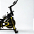 Bicicleta Ergométrica Fitness - Amarelo 13kg - Imagem 2