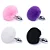 Plug Anal em Metal com Pompom Colorido 3R Impor - Imagem 1