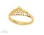 Anel Coroa - Banhado a Ouro 18k - Imagem 2