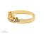 Anel Coroa - Banhado a Ouro 18k - Imagem 1