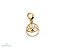 Berloque Olho Grego - Banhado a Ouro 18k - Imagem 2