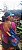 Viseira Pink BT Azul - Imagem 2